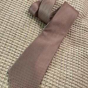 Geoffrey Beene Pink Textured Men's Tie